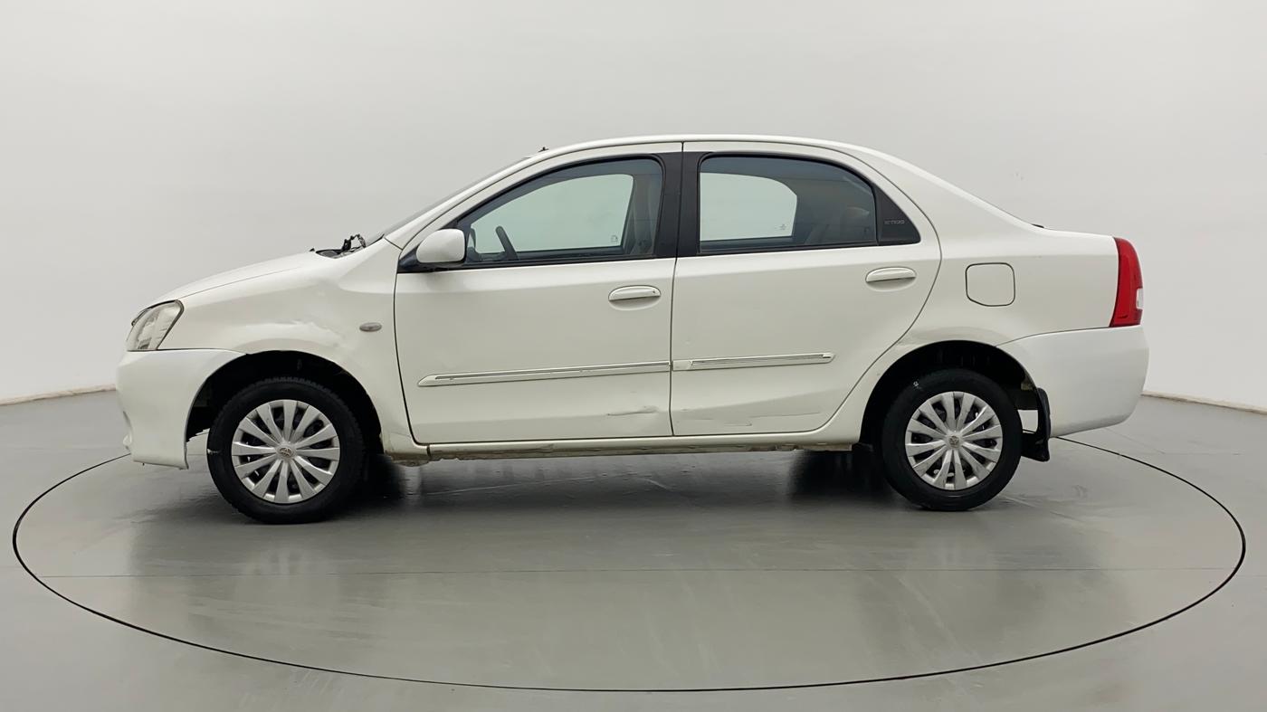 2012 Toyota Etios G, Petrol, Manual, 39,717 km, Left Side
