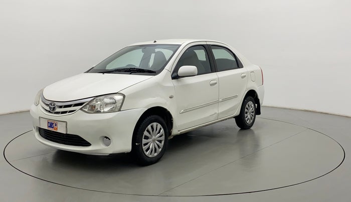 2012 Toyota Etios G, Petrol, Manual, 39,717 km, Left Front Diagonal
