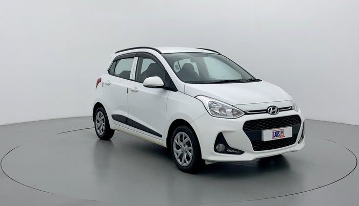 2019 Hyundai Grand i10 SPORTZ 1.2 KAPPA VTVT, Petrol, Manual, 27,451 km, Right Front Diagonal