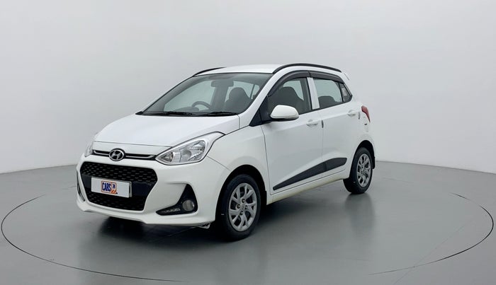 2019 Hyundai Grand i10 SPORTZ 1.2 KAPPA VTVT, Petrol, Manual, 27,451 km, Left Front Diagonal