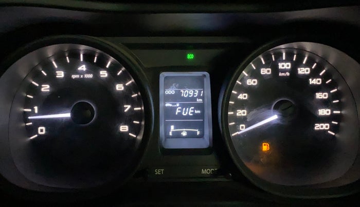 2018 Tata NEXON XM PETROL, CNG, Manual, 70,917 km, Odometer Image