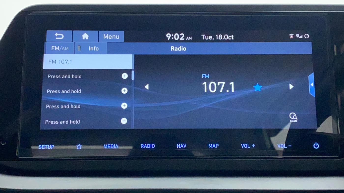 2020 Hyundai NEW I20 ASTA (O) 1.2 MT, Petrol, Manual, 10,660 km, Infotainment System