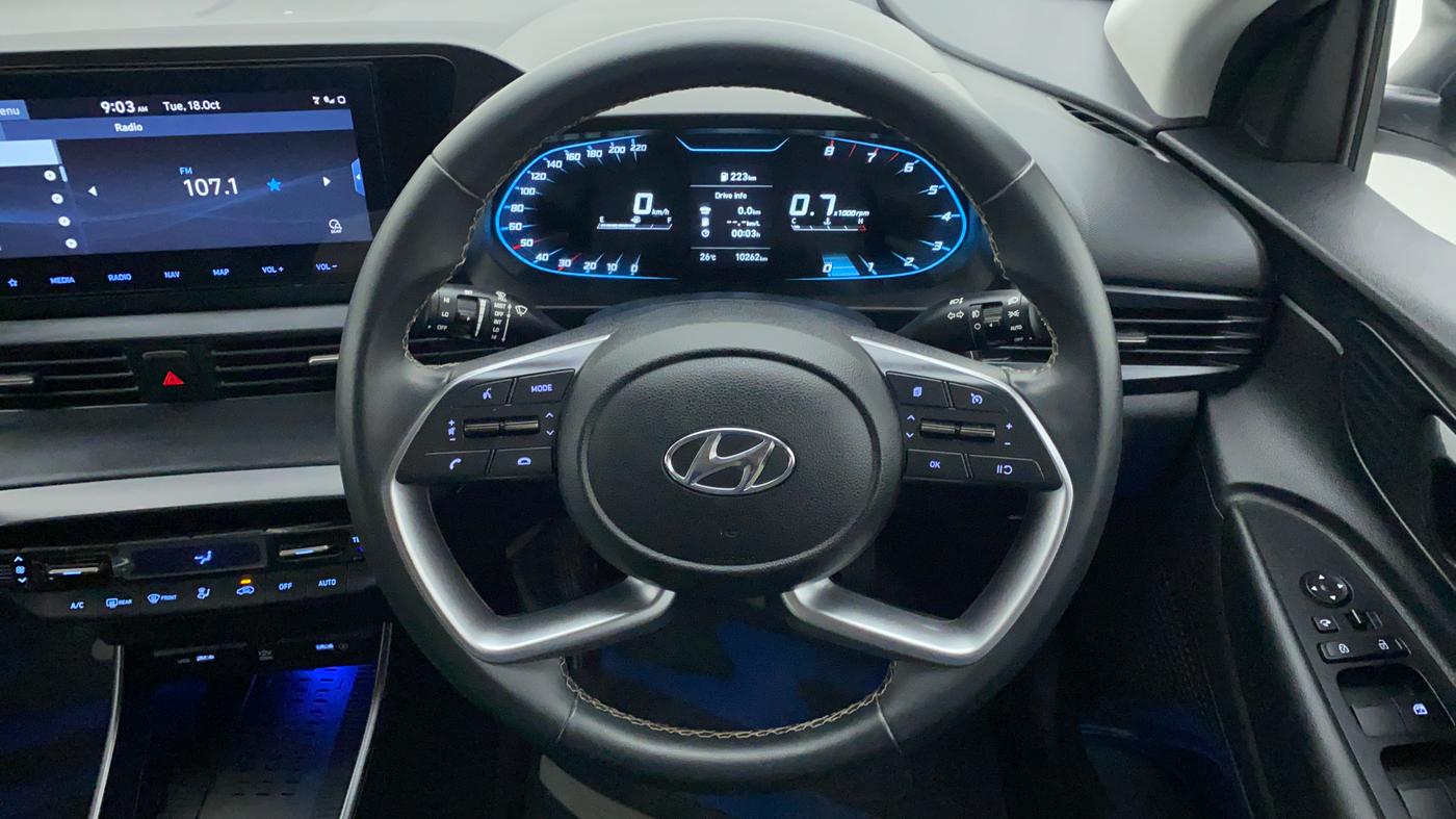 2020 Hyundai NEW I20 ASTA (O) 1.2 MT, Petrol, Manual, 10,660 km, Steering Wheel Close Up