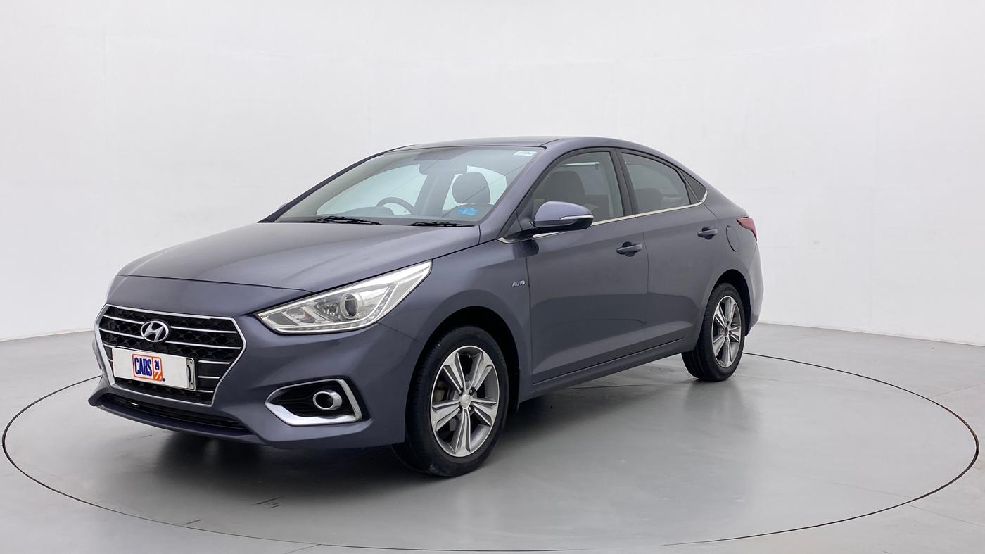 2018 Hyundai Verna 1.6 CRDI SX + AT, Diesel, Automatic, 54,312 km, Left Front Diagonal