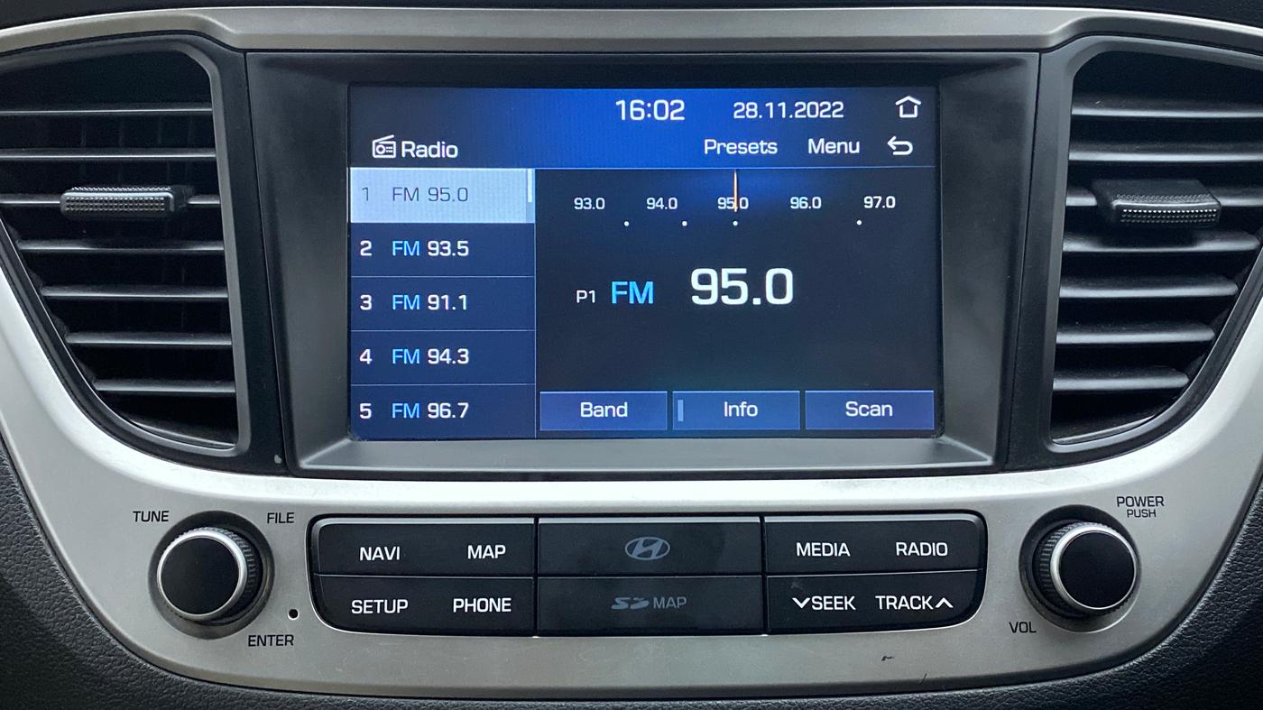 2018 Hyundai Verna 1.6 CRDI SX + AT, Diesel, Automatic, 54,312 km, Infotainment System