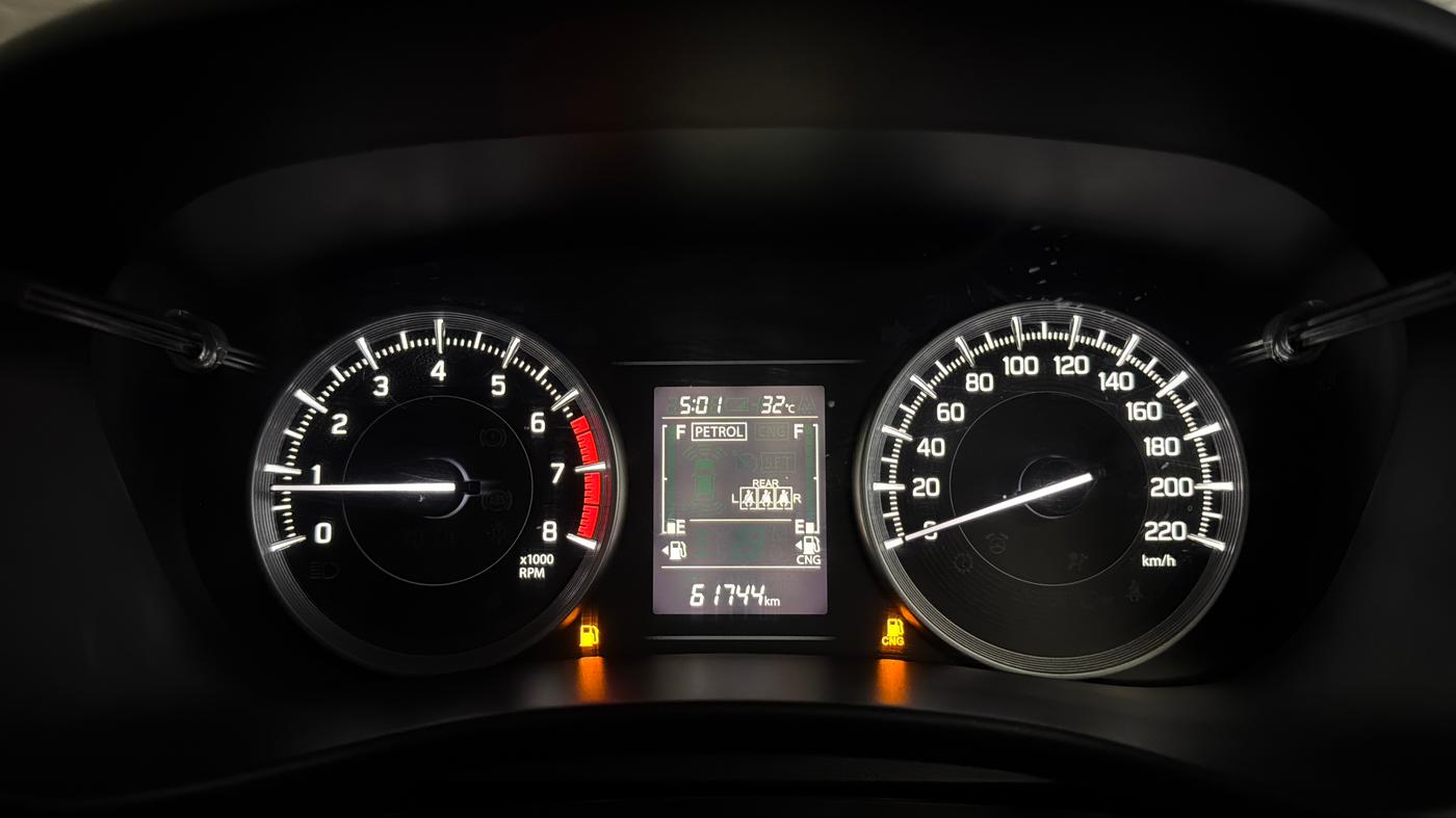 2024 Maruti Baleno DELTA CNG 1.2L, CNG, Manual, 61,735 km, Odometer Image