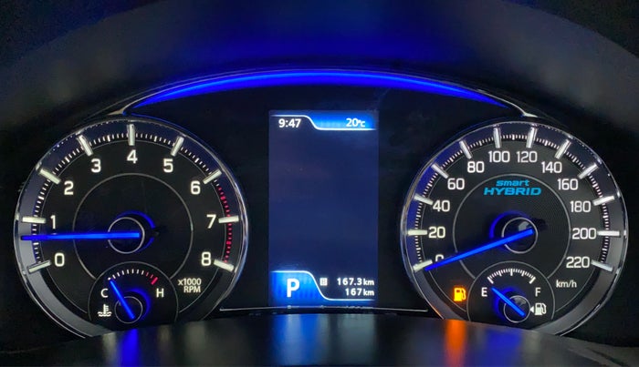 2022 Maruti Ciaz 1.5 ZETA VVT SHVS AT, Petrol, Automatic, 220 km, Odometer Image