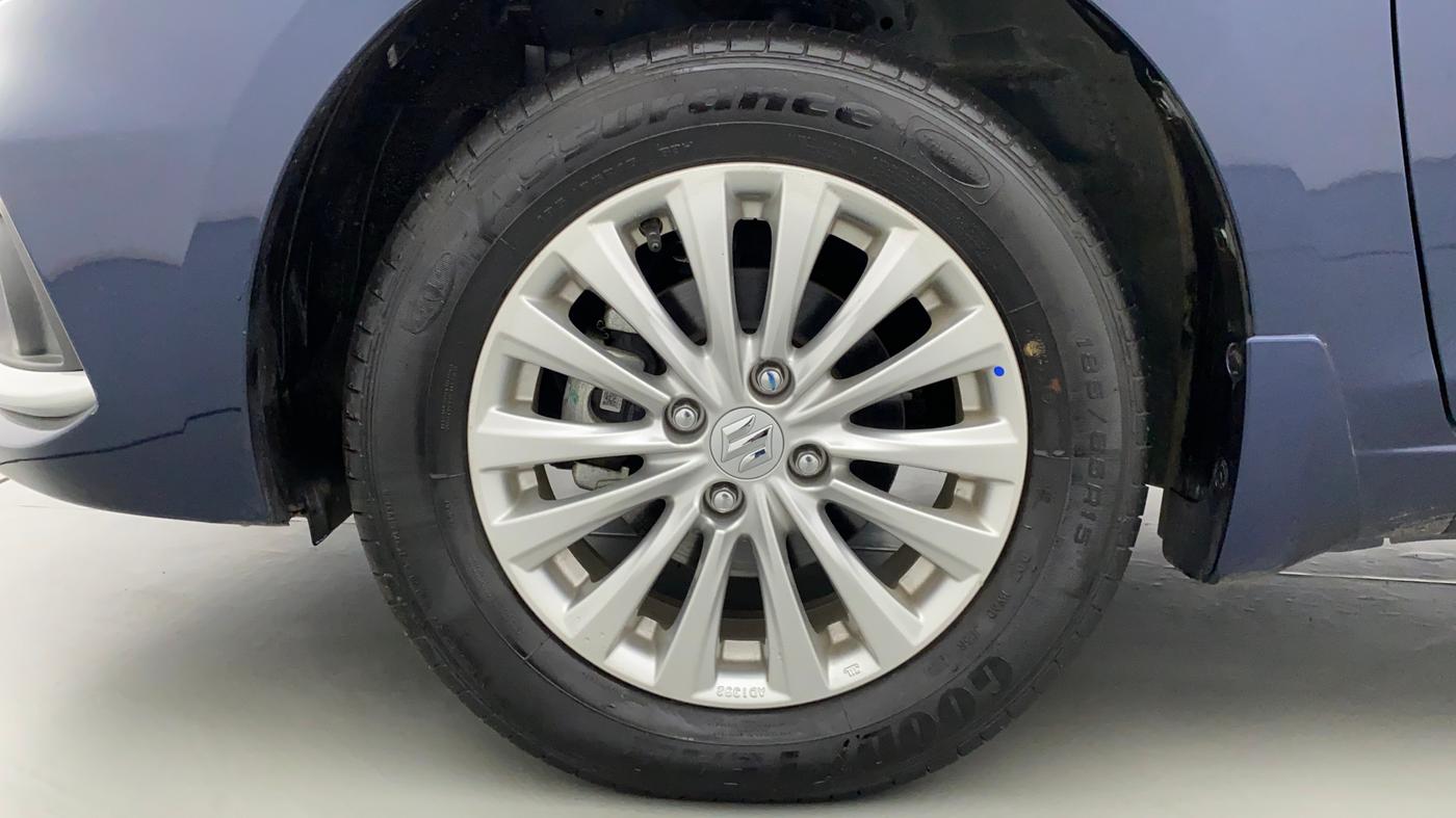 2022 Maruti Ciaz 1.5 ZETA VVT SHVS AT, Petrol, Automatic, 220 km, Left Front Wheel