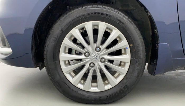 2022 Maruti Ciaz 1.5 ZETA VVT SHVS AT, Petrol, Automatic, 220 km, Left Front Wheel