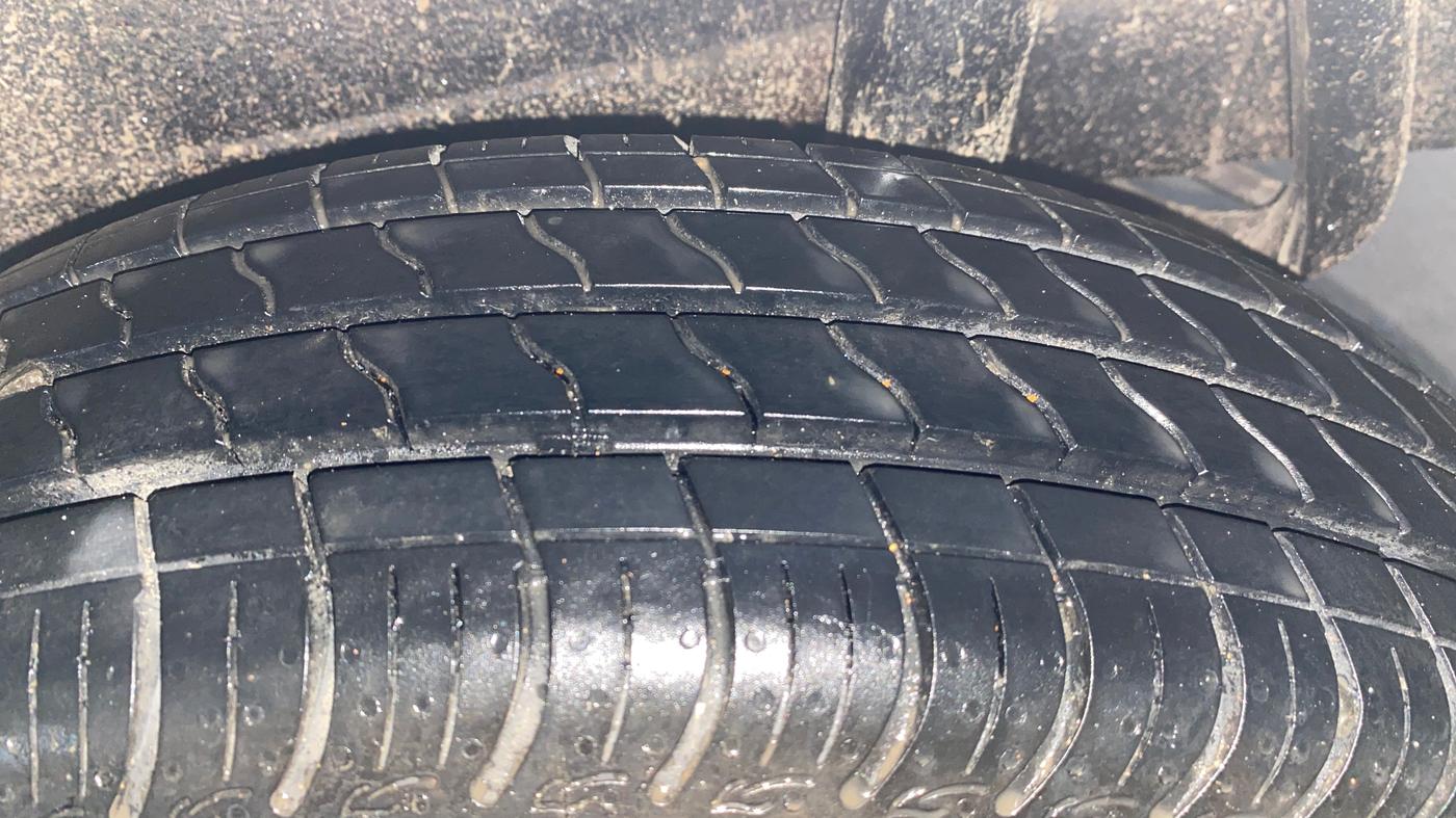 2025 Maruti S PRESSO VXI Plus AMT, Petrol, Automatic, 2,355 km, Left Rear Tyre Tread