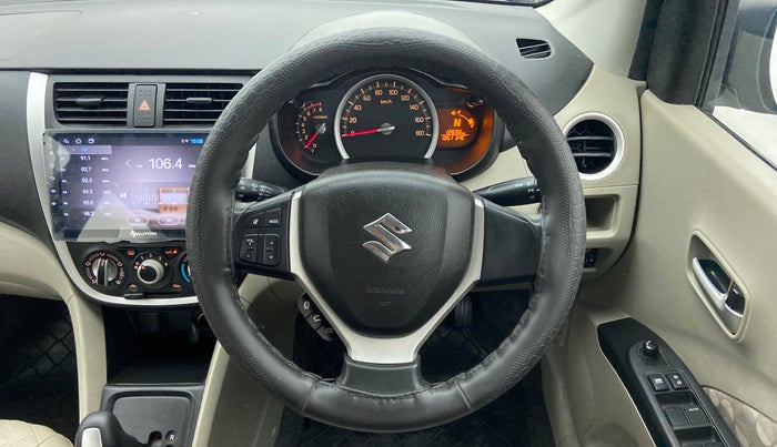 2015 Maruti Celerio ZXI AMT, Petrol, Automatic, 12,696 km, Steering Wheel Close Up