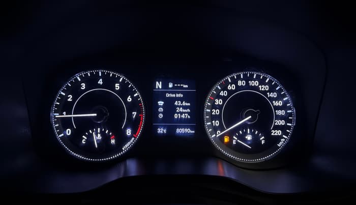 2021 Hyundai VENUE SX 1.0 (O) TURBO IMT, Petrol, Manual, 80,546 km, Odometer Image