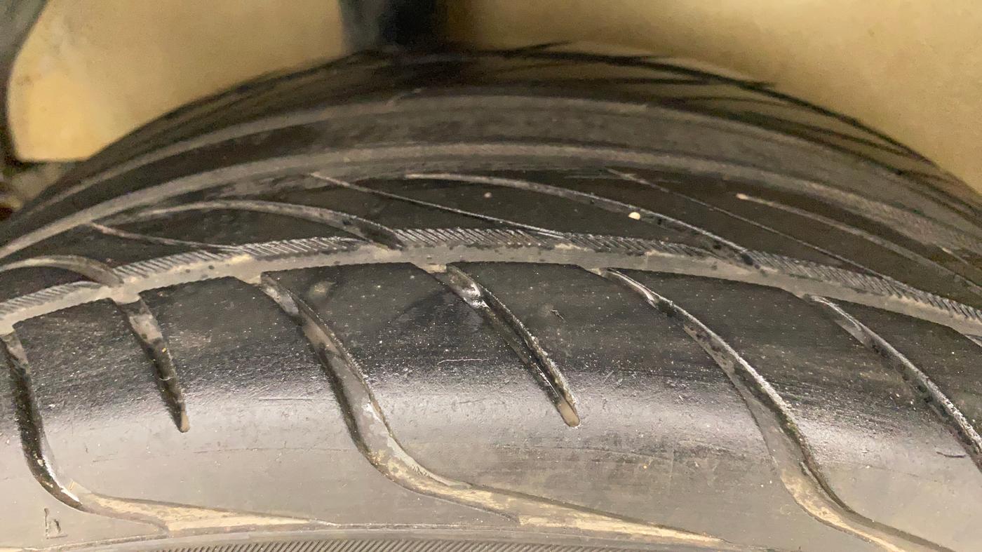 2011 Maruti Ritz VDI, Diesel, Manual, 95,919 km, Right Rear Tyre Tread