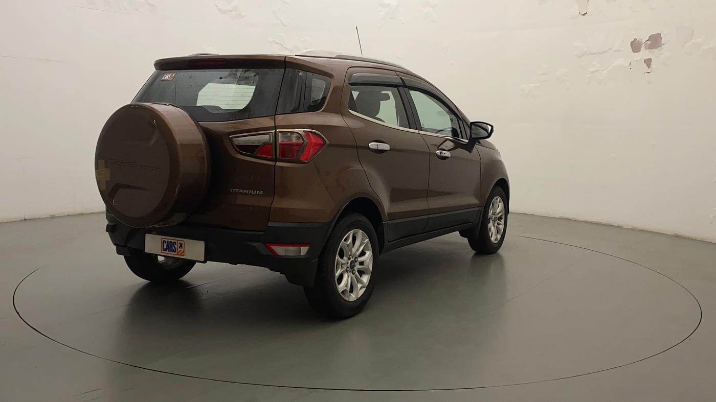 2017 Ford Ecosport TITANIUM + 1.5L PETROL AT, Petrol, Automatic, 22,256 km, Right Back Diagonal