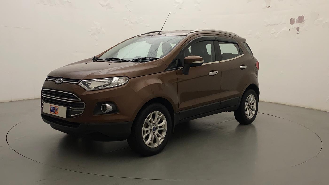 2017 Ford Ecosport TITANIUM + 1.5L PETROL AT, Petrol, Automatic, 22,256 km, Left Front Diagonal
