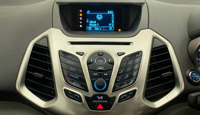 2017 Ford Ecosport TITANIUM + 1.5L PETROL AT, Petrol, Automatic, 22,256 km, Infotainment System