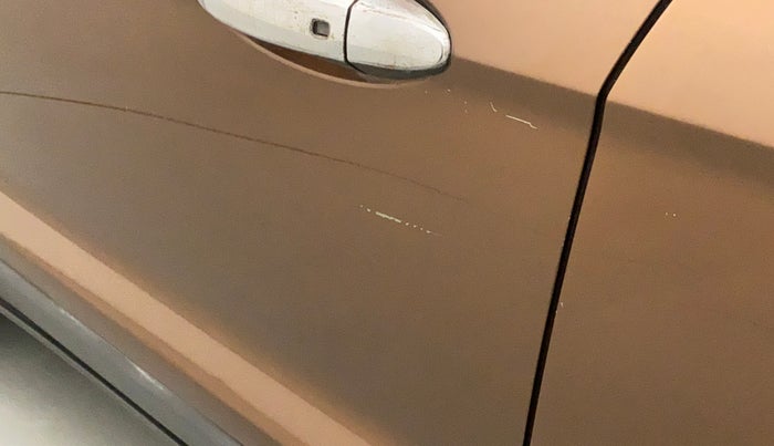 2017 Ford Ecosport TITANIUM + 1.5L PETROL AT, Petrol, Automatic, 22,256 km, Front passenger door - Slightly dented