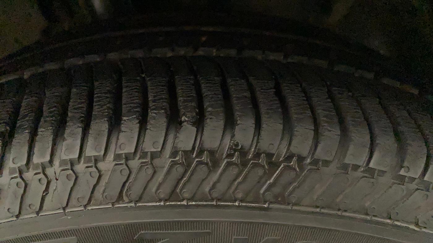2017 Ford Ecosport TITANIUM + 1.5L PETROL AT, Petrol, Automatic, 22,256 km, Left Front Tyre Tread
