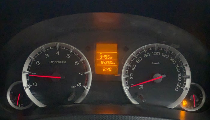 2014 Maruti Swift Dzire VXI, Petrol, Manual, 84,350 km, Odometer Image