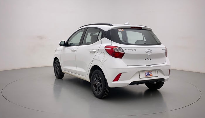 2019 Hyundai GRAND I10 NIOS SPORTZ AMT 1.2 KAPPA VTVT, Petrol, Automatic, 35,148 km, Left Back Diagonal