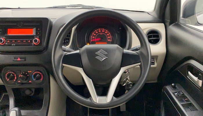 2019 Maruti New Wagon-R VXI 1.0 AMT, Petrol, Automatic, 30,643 km, Steering Wheel Close Up