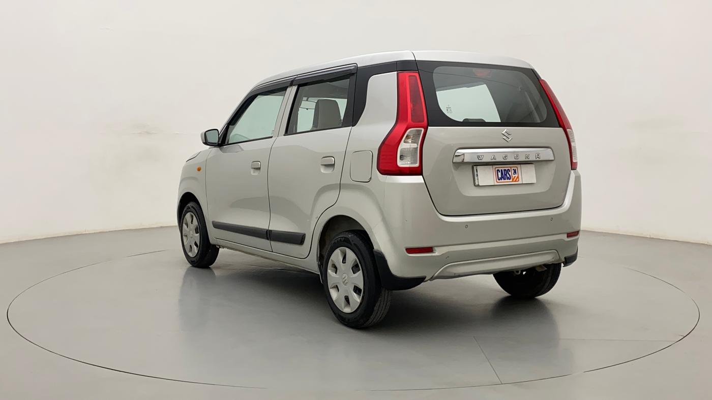 2019 Maruti New Wagon-R VXI 1.0 AMT, Petrol, Automatic, 30,643 km, Left Back Diagonal