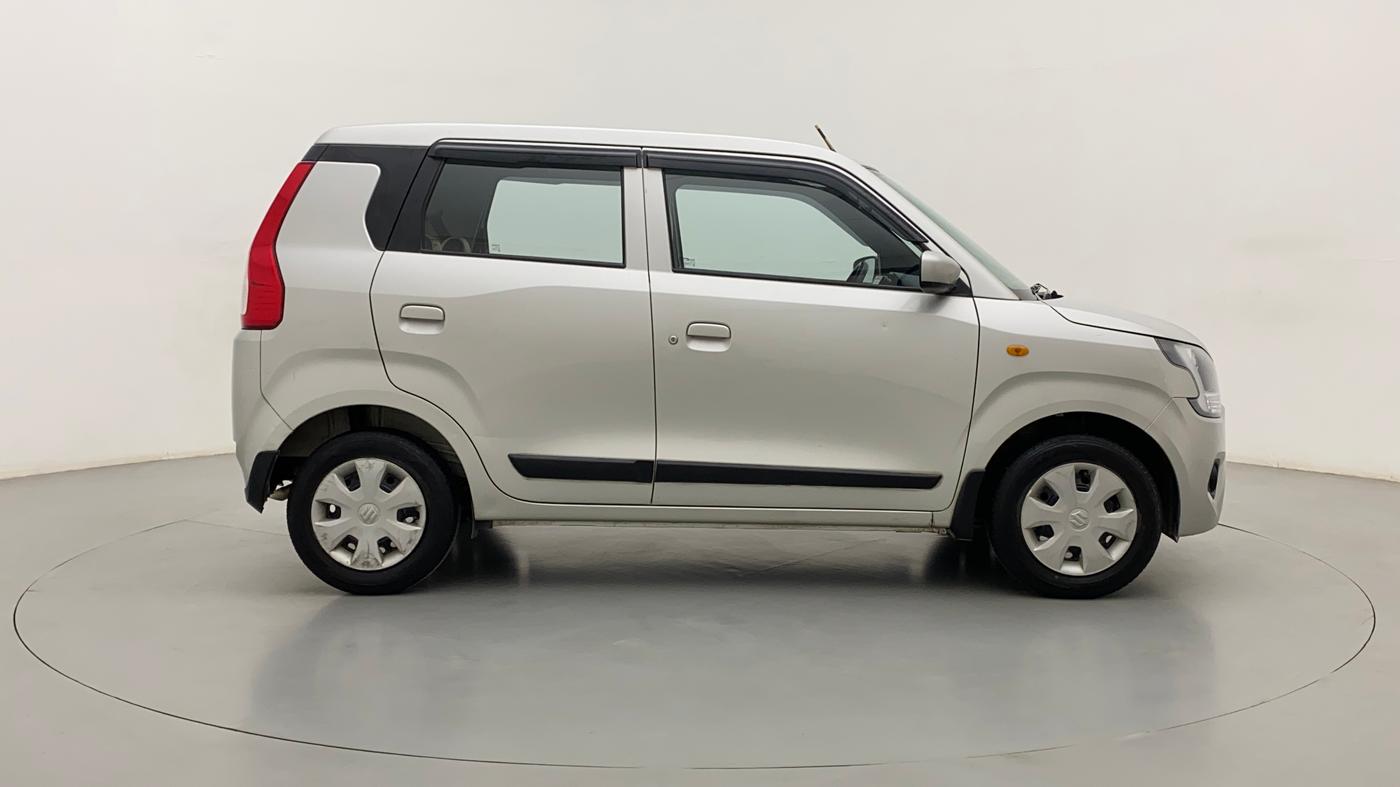 2019 Maruti New Wagon-R VXI 1.0 AMT, Petrol, Automatic, 30,643 km, Right Side View