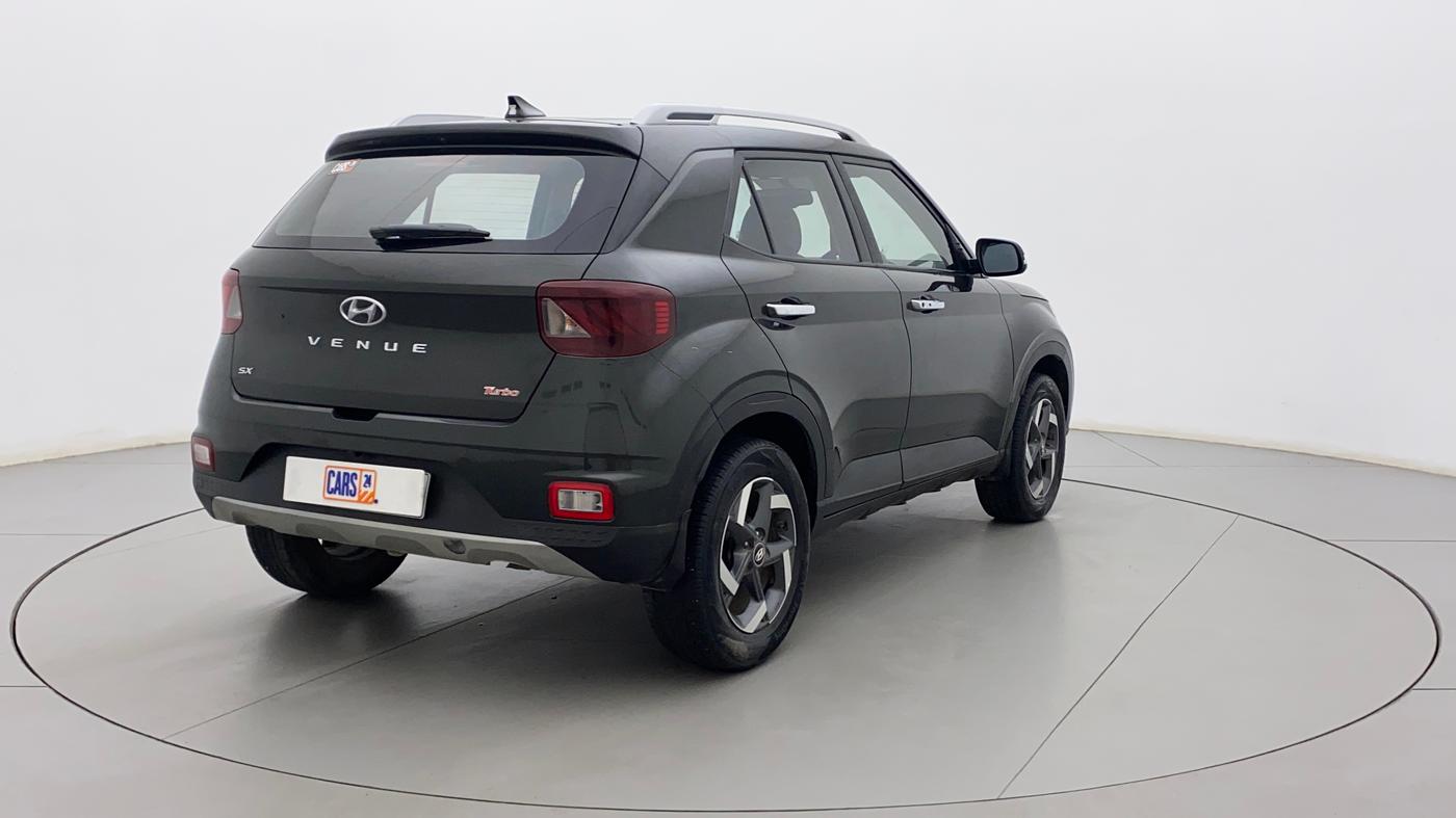 2020 Hyundai VENUE SX 1.0 (O) TURBO, Petrol, Manual, 29,549 km, Right Back Diagonal