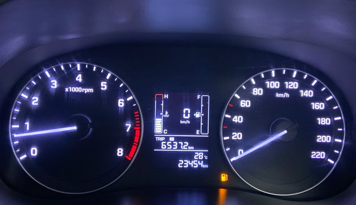 2018 Hyundai Creta 1.6 E + VTVT, Petrol, Manual, 23,957 km, Odometer Image