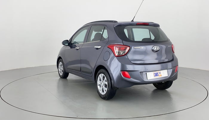 2016 Hyundai Grand i10 SPORTZ 1.2 KAPPA VTVT, Petrol, Manual, 76,197 km, Left Back Diagonal
