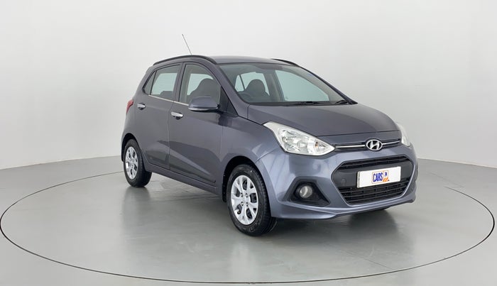 2016 Hyundai Grand i10 SPORTZ 1.2 KAPPA VTVT, Petrol, Manual, 76,197 km, Right Front Diagonal