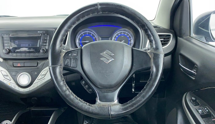 2016 Maruti Baleno DELTA PETROL 1.2, Petrol, Manual, 51,415 km, Steering Wheel Close Up