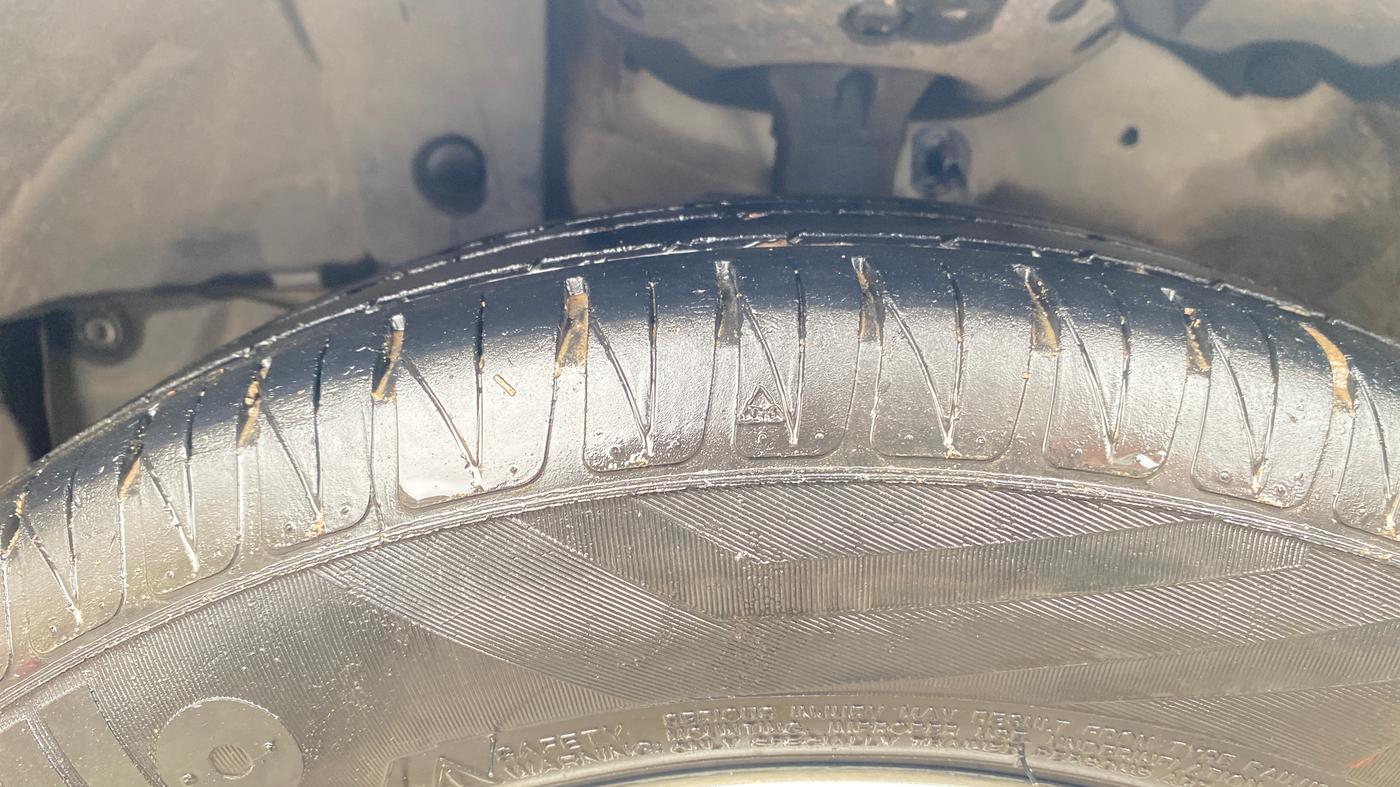 2018 Honda Amaze 1.2L I-VTEC V, Petrol, Manual, 98,891 km, Left Front Tyre Tread