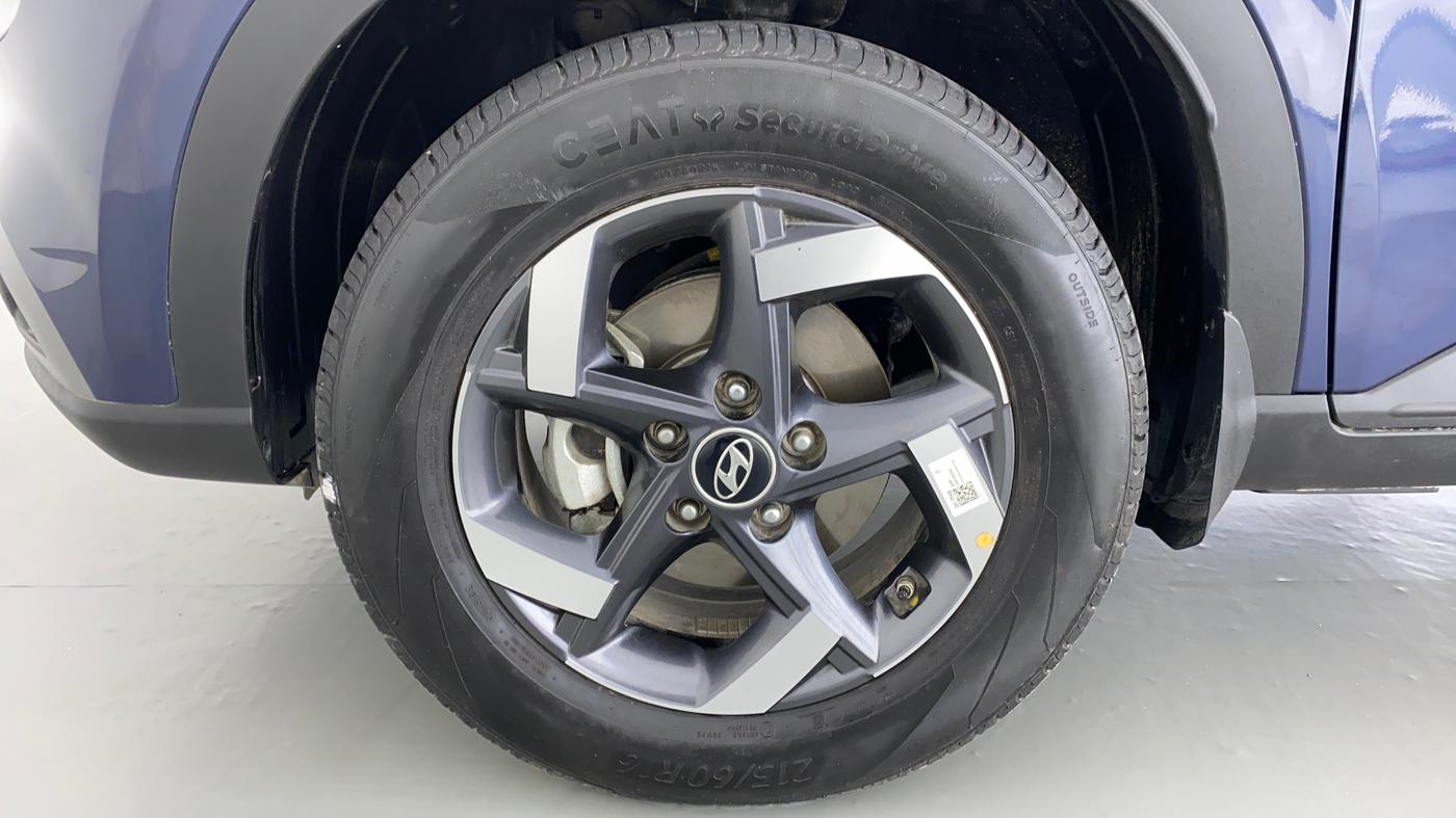 2021 Hyundai VENUE 1.0 turbo GDI IMT SX O, Petrol, Manual, 5,642 km, Left Front Wheel
