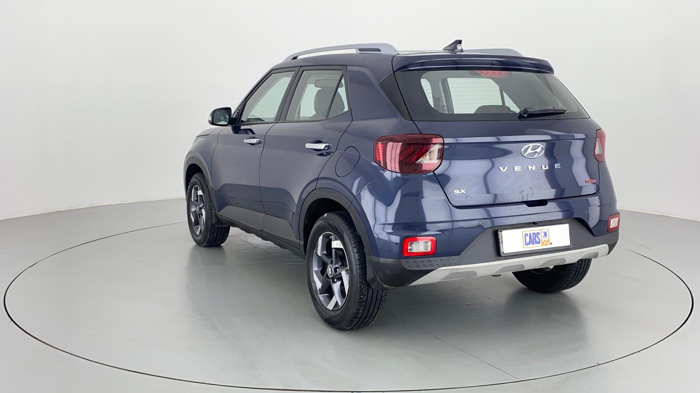 2021 Hyundai VENUE 1.0 turbo GDI IMT SX O, Petrol, Manual, 5,642 km, Left Back Diagonal