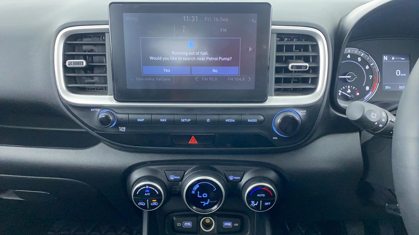 2021 Hyundai VENUE 1.0 turbo GDI IMT SX O, Petrol, Manual, 5,642 km, Air Conditioner