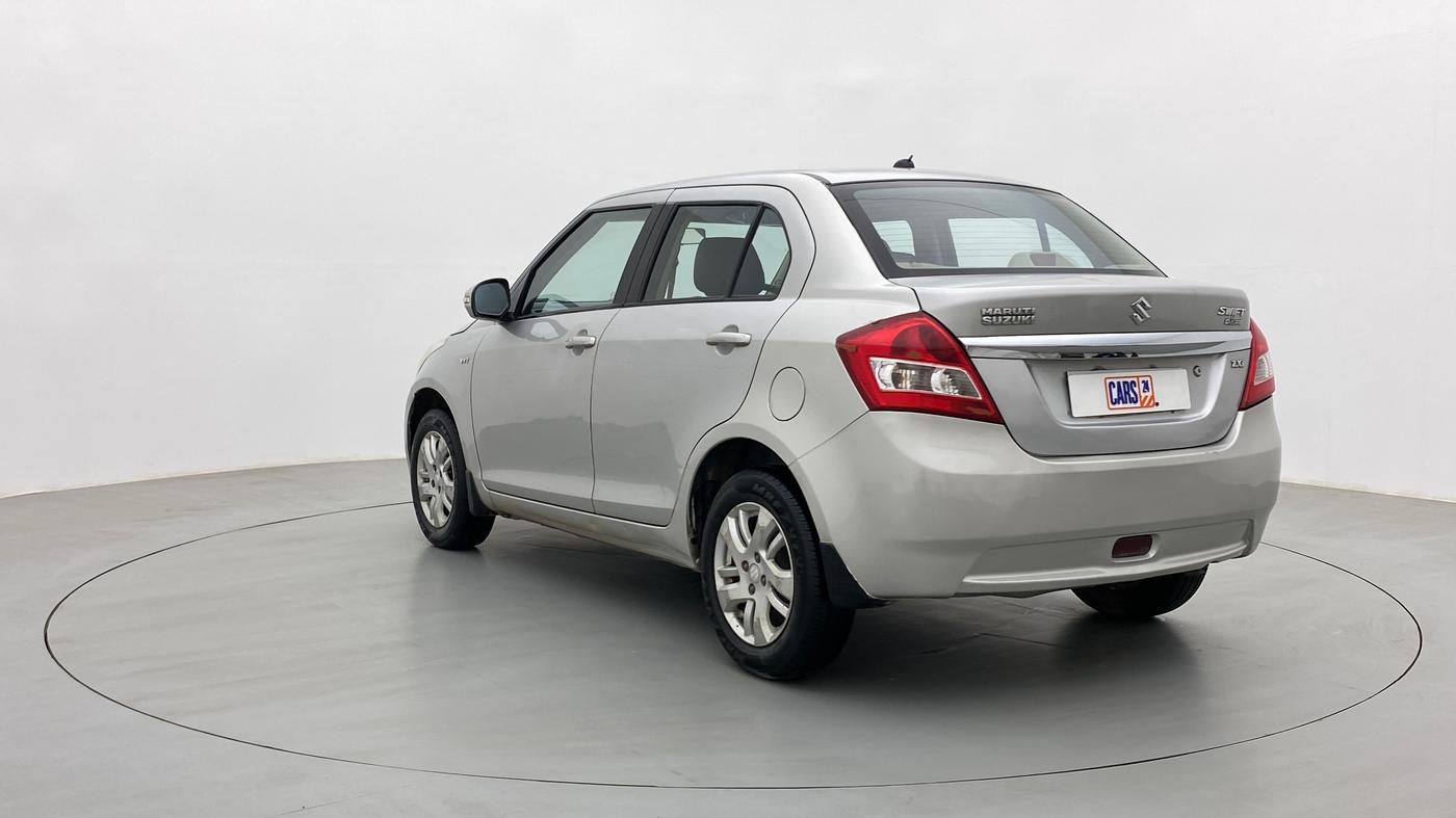 2012 Maruti Swift Dzire ZXI 1.2 BS IV, Petrol, Manual, 53,384 km, Left Back Diagonal