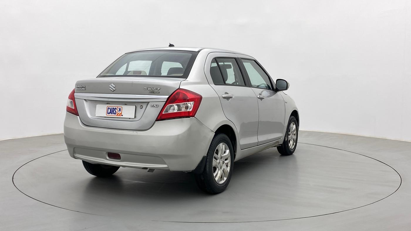 2012 Maruti Swift Dzire ZXI 1.2 BS IV, Petrol, Manual, 53,384 km, Right Back Diagonal