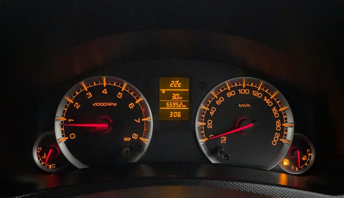 2015 Maruti Swift ZXI, Petrol, Manual, 56,476 km, Odometer Image