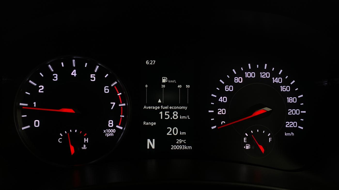 2024 Maruti Swift ZXI PLUS AMT DUAL TONE, Petrol, Automatic, 20,090 km, Odometer Image