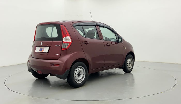 2010 Maruti Ritz LXI, Petrol, Manual, 27,052 km, Right Back Diagonal