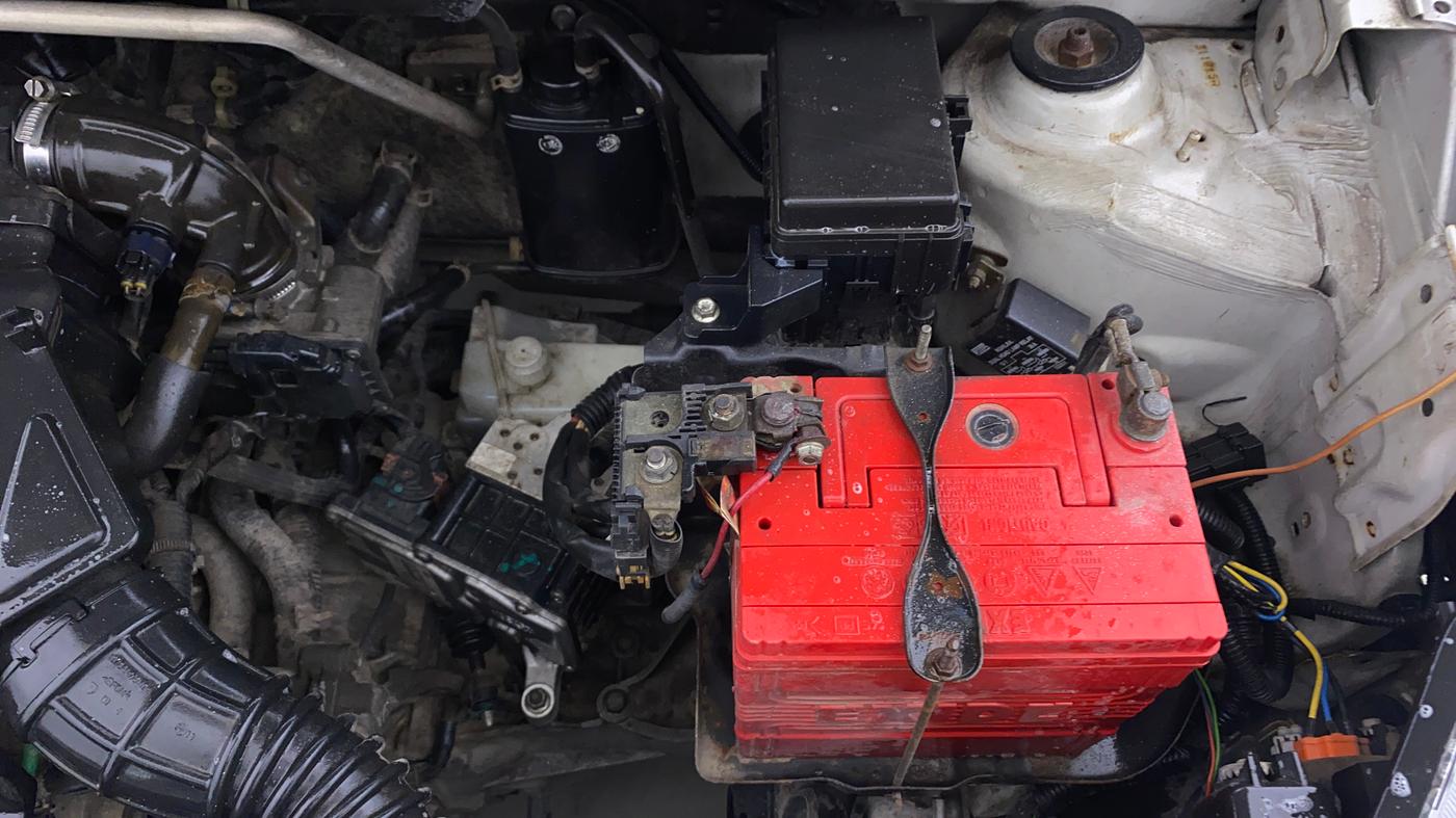 2015 Maruti Celerio VXI AMT, Petrol, Automatic, 63,529 km, Engine View - Left