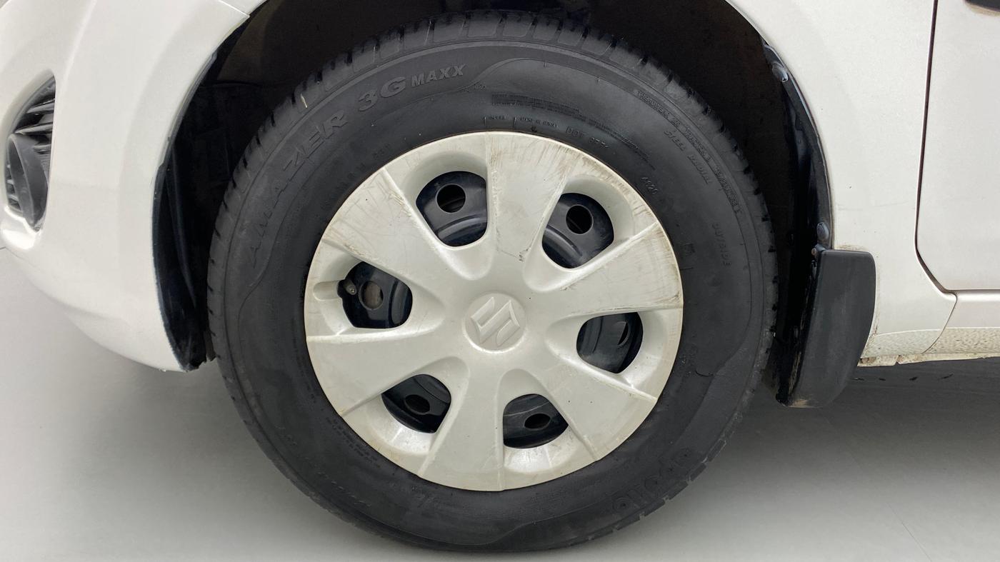 2013 Maruti Ritz VXI, Petrol, Manual, 66,515 km, Left Front Wheel