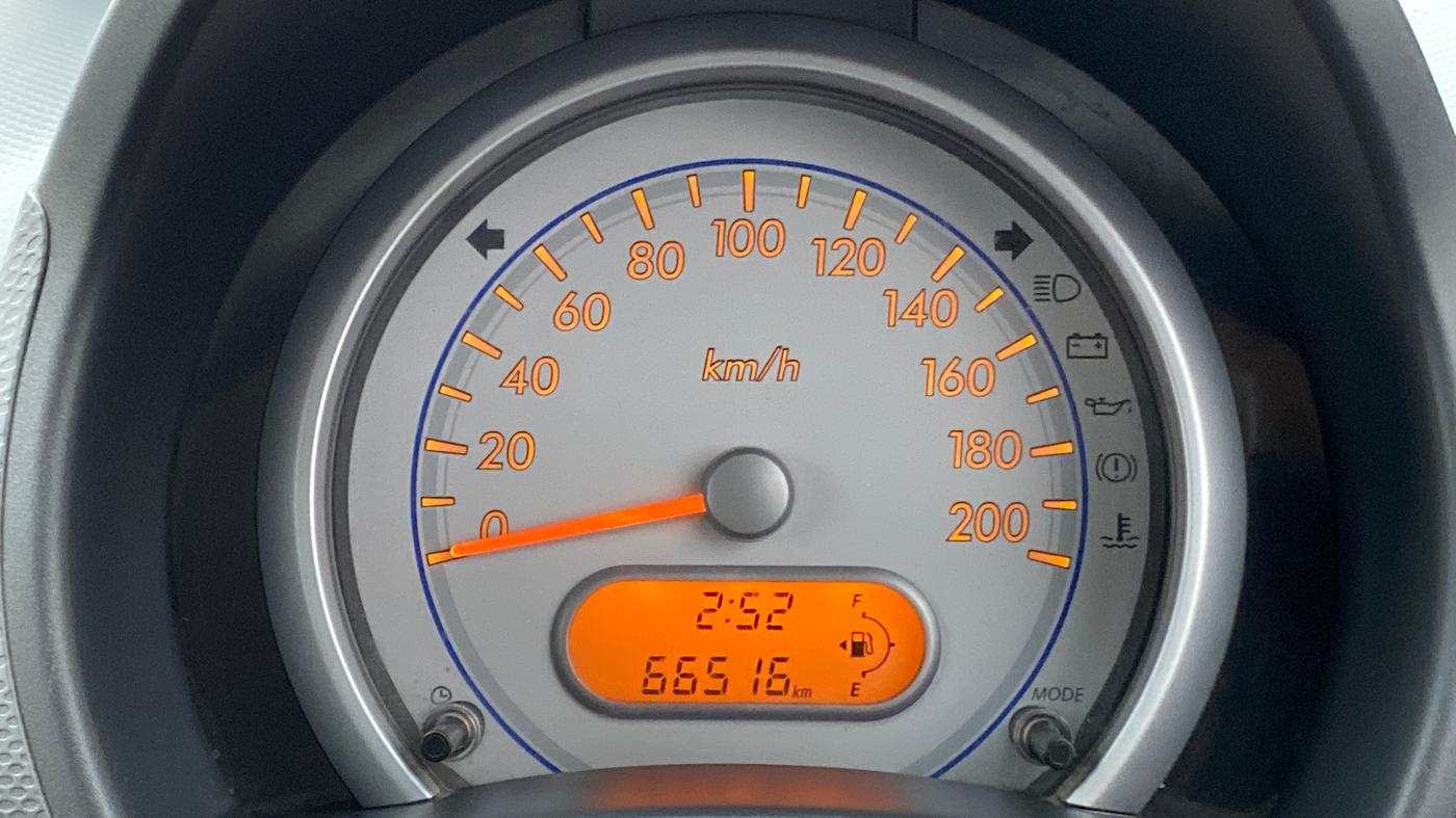 2013 Maruti Ritz VXI, Petrol, Manual, 66,515 km, Odometer Image