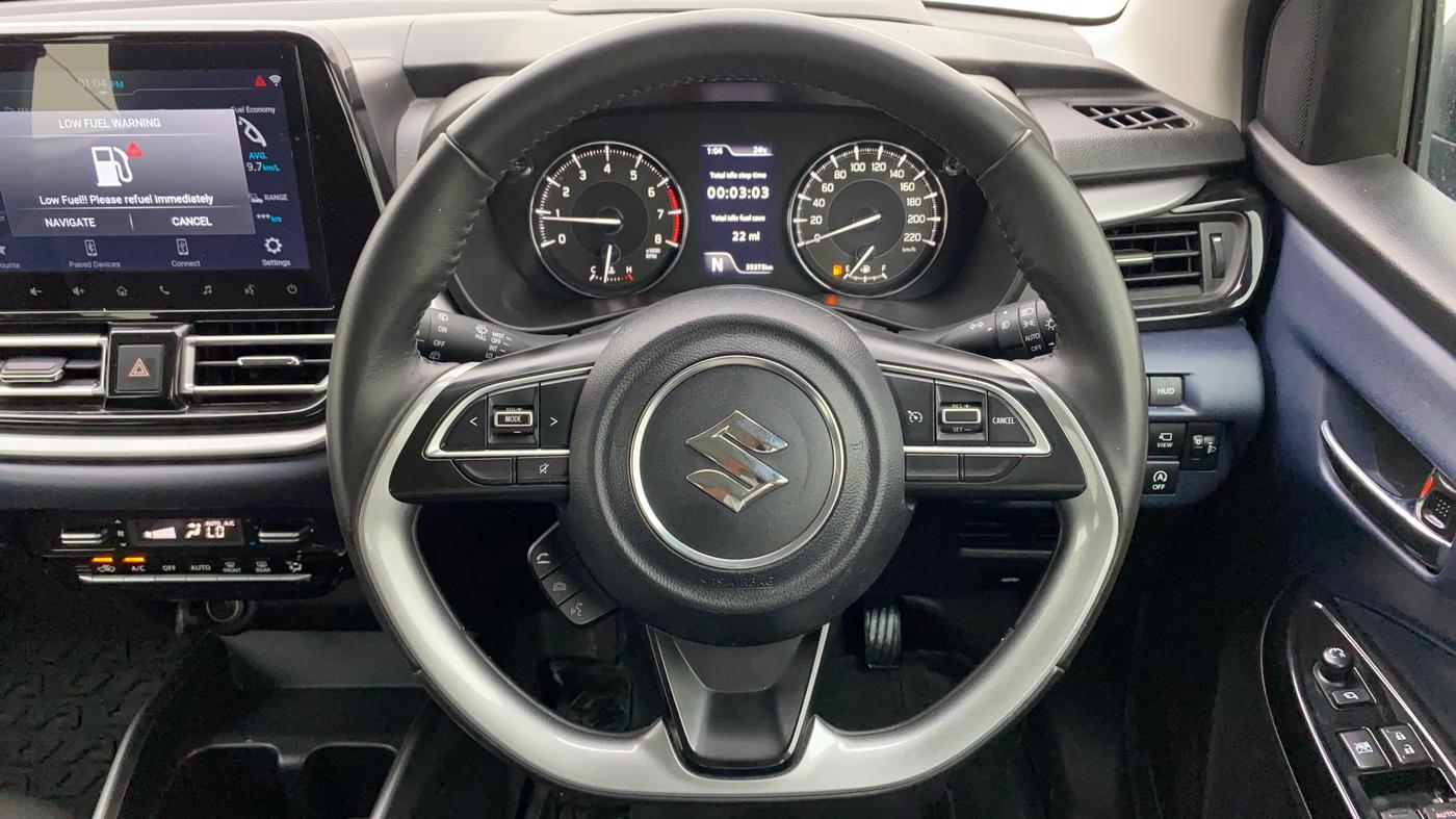 2022 Maruti Baleno ALPHA 1.2 AGS, Petrol, Automatic, 35,349 km, Steering Wheel Close Up