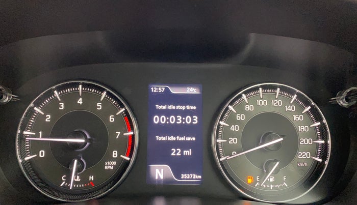 2022 Maruti Baleno ALPHA 1.2 AGS, Petrol, Automatic, 35,349 km, Odometer Image