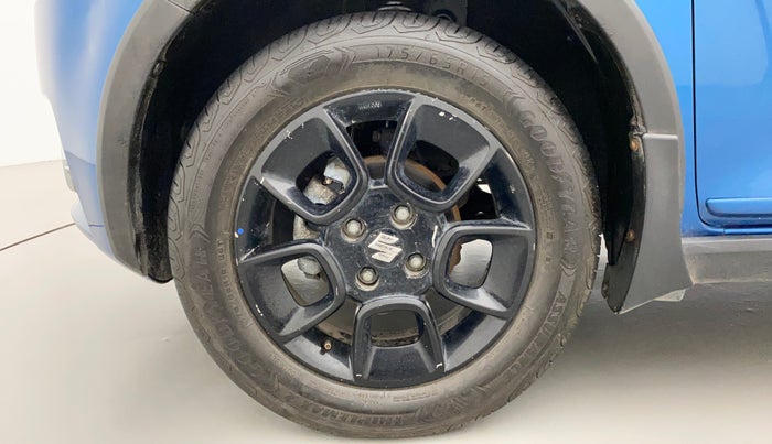 2017 Maruti IGNIS ZETA 1.2 AMT DUAL TONE, Petrol, Automatic, 41,186 km, Left Front Wheel