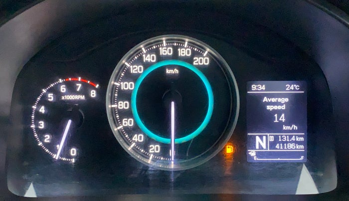 2017 Maruti IGNIS ZETA 1.2 AMT DUAL TONE, Petrol, Automatic, 41,186 km, Odometer Image