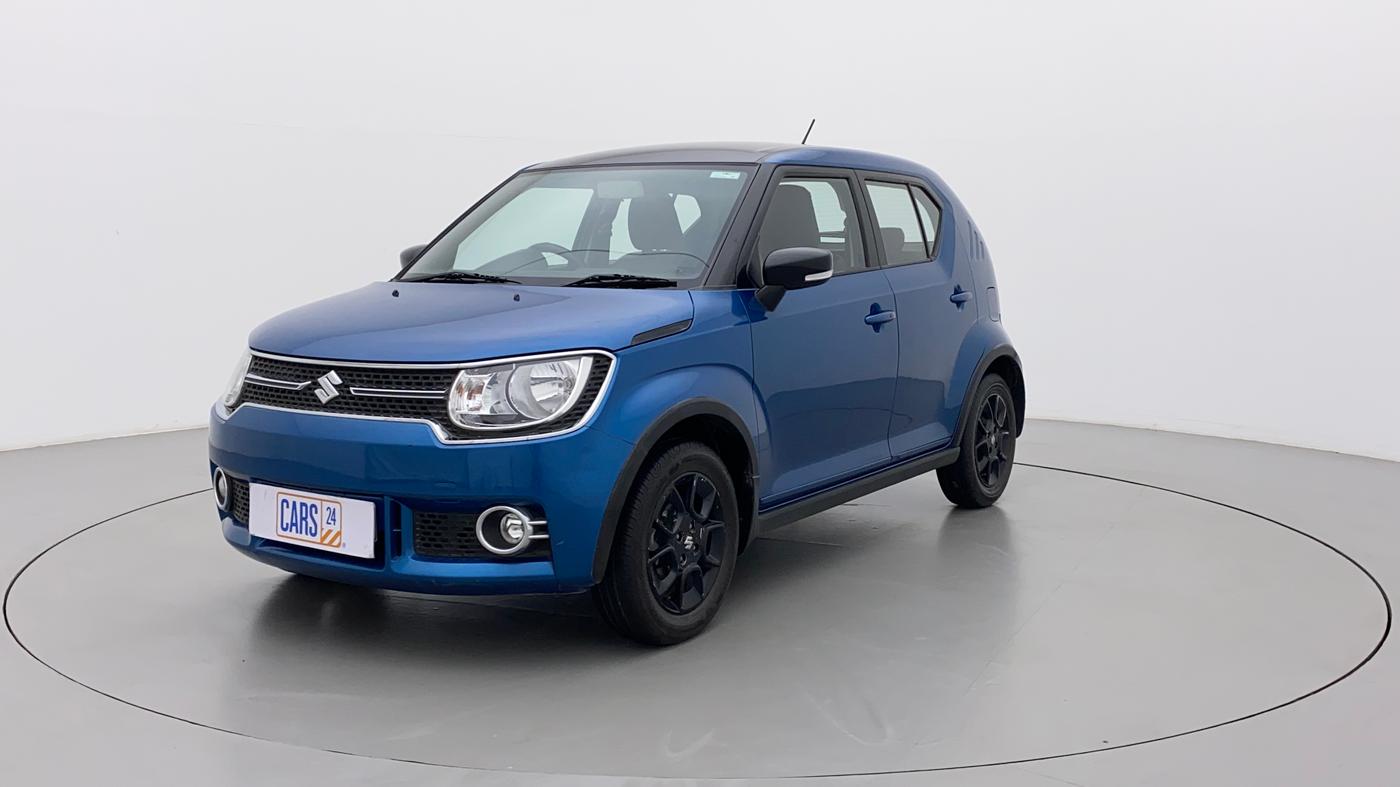 2017 Maruti IGNIS ZETA 1.2 AMT DUAL TONE, Petrol, Automatic, 41,186 km, Left Front Diagonal