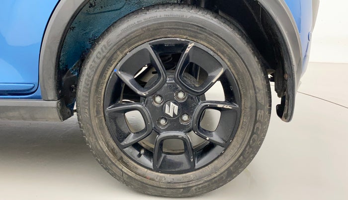 2017 Maruti IGNIS ZETA 1.2 AMT DUAL TONE, Petrol, Automatic, 41,186 km, Left Rear Wheel